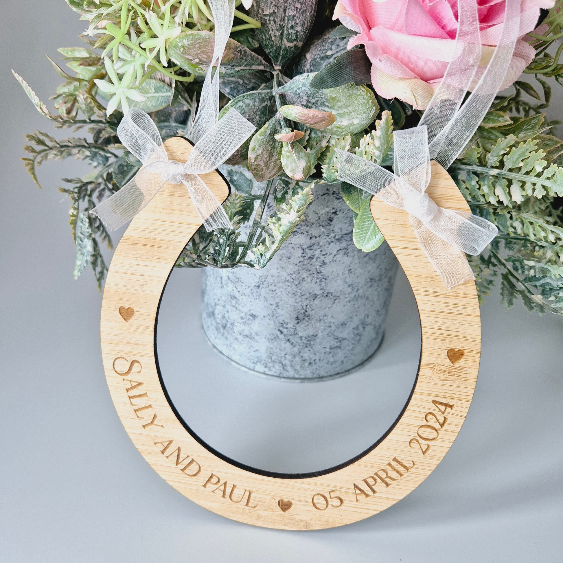 Wedding Horseshoe Gift