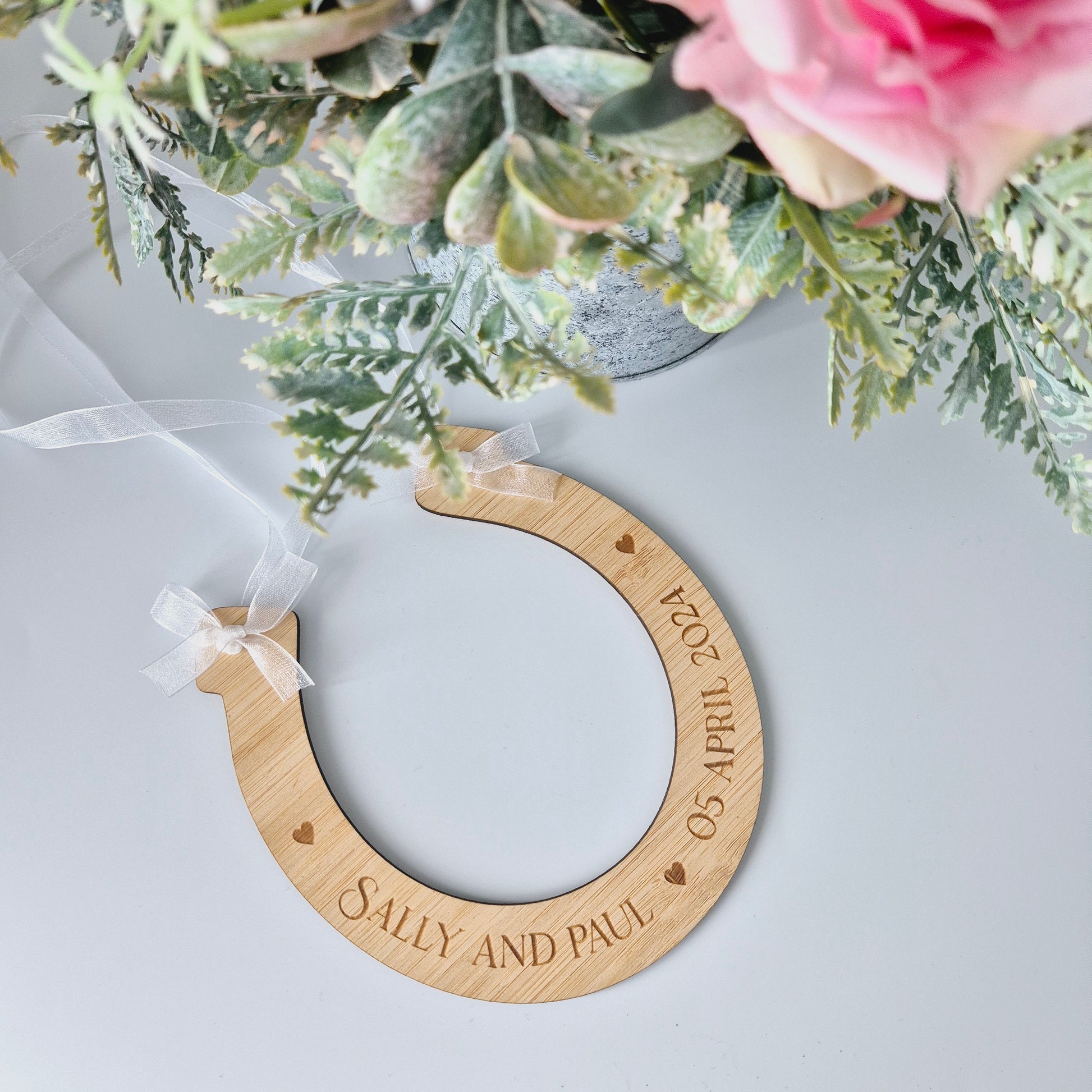 Wedding Horseshoe Gift