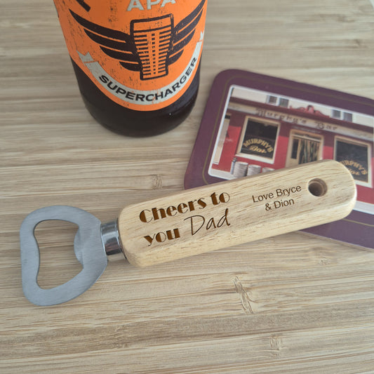 Engraved Bottle Opener (Multiple Designs)