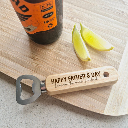 Engraved Bottle Opener (Multiple Designs)