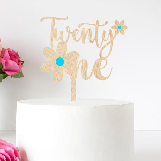 21st Birthday Cake Topper (4)