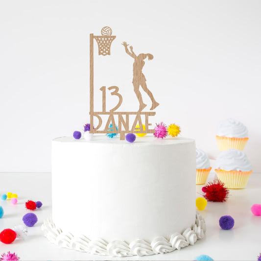 Netball Cake Topper