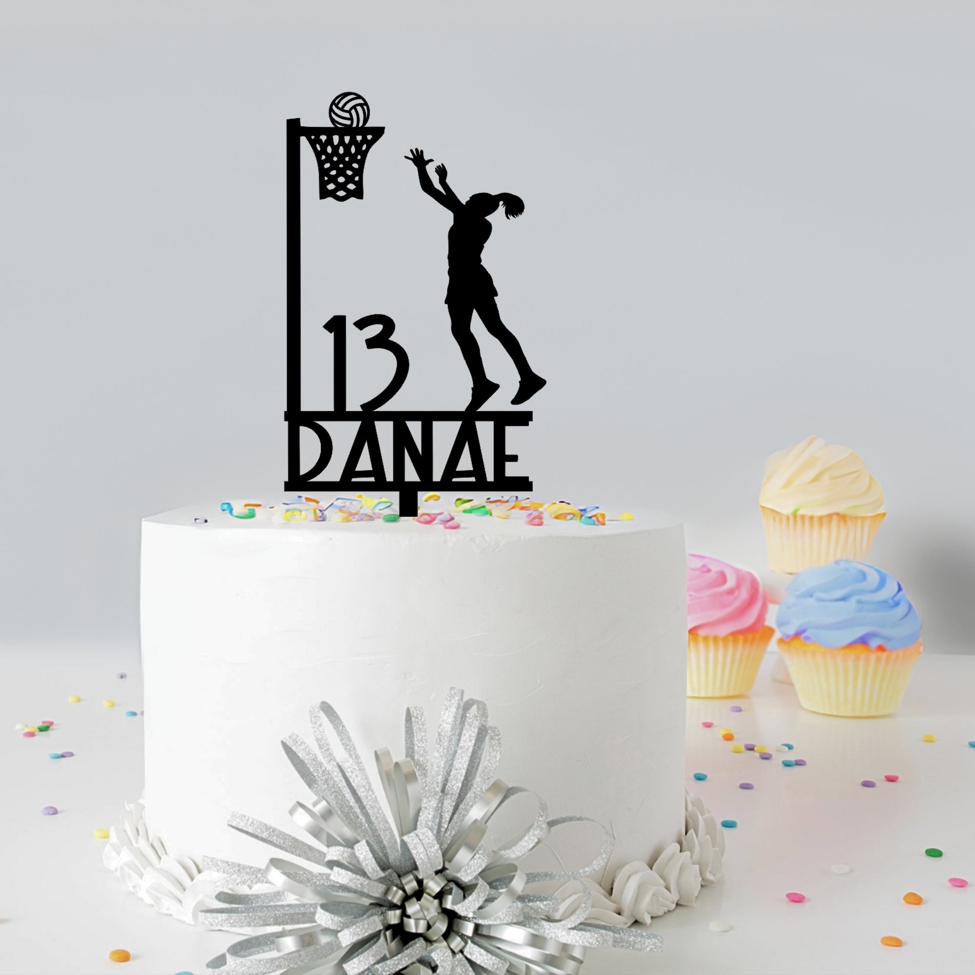 Netball Cake Topper