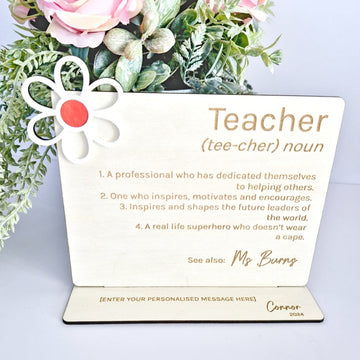 Teacher Gift | Teacher Plaque