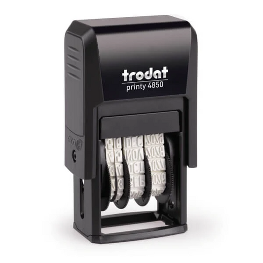 Trodat 4850 Self Inking 3.8mm Date Stamp (25x5mm)