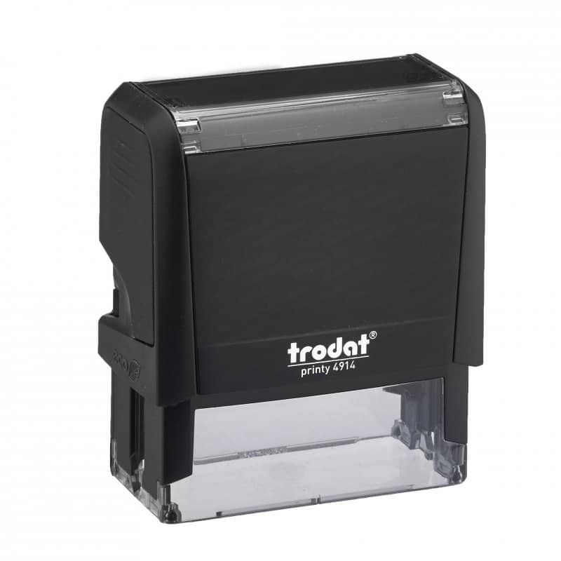 Trodat 4914 Self inking stamper (64x26mm)