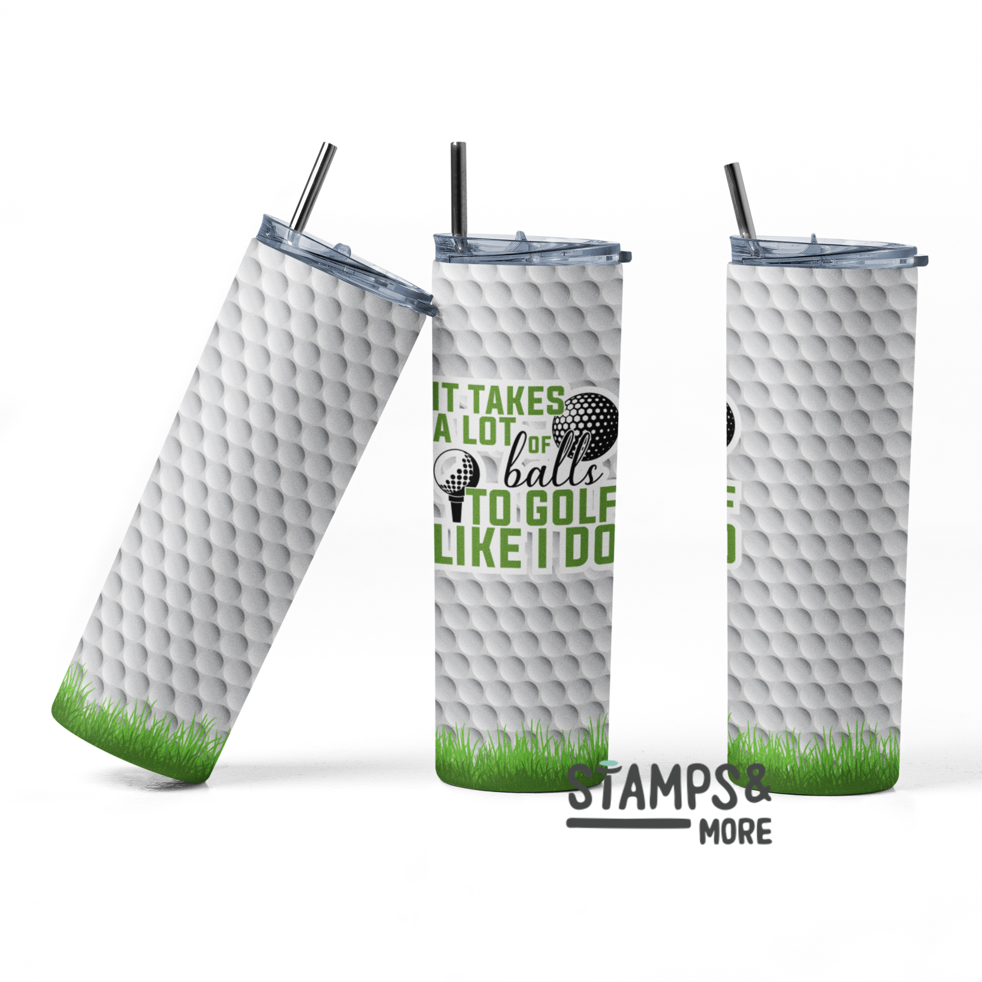 Golf Tumbler -  20oz Skinny Tumbler